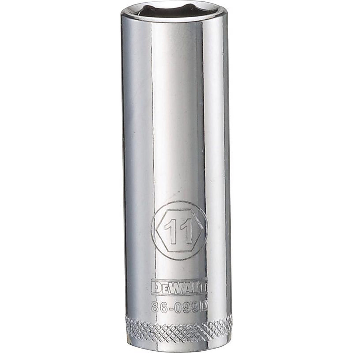 DeWalt - DWMT86099OSP - 11 MM X 1/4 In. Drive Metric 6 Point Deep Socket 1 Piece