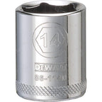 DeWalt - DWMT86114OSP - 14 MM X 1/4 In. Drive Metric 6 Point Socket 1 Piece