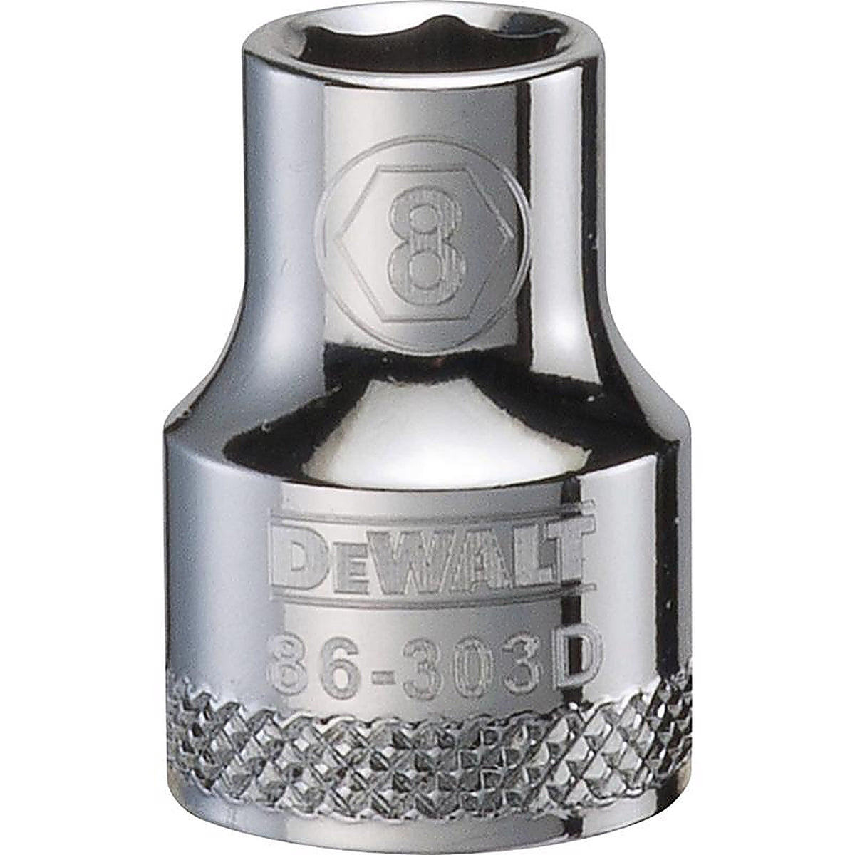 DeWalt - DWMT86303OSP - 8 MM X 3/8 In. Drive Metric 6 Point Socket 1 Piece