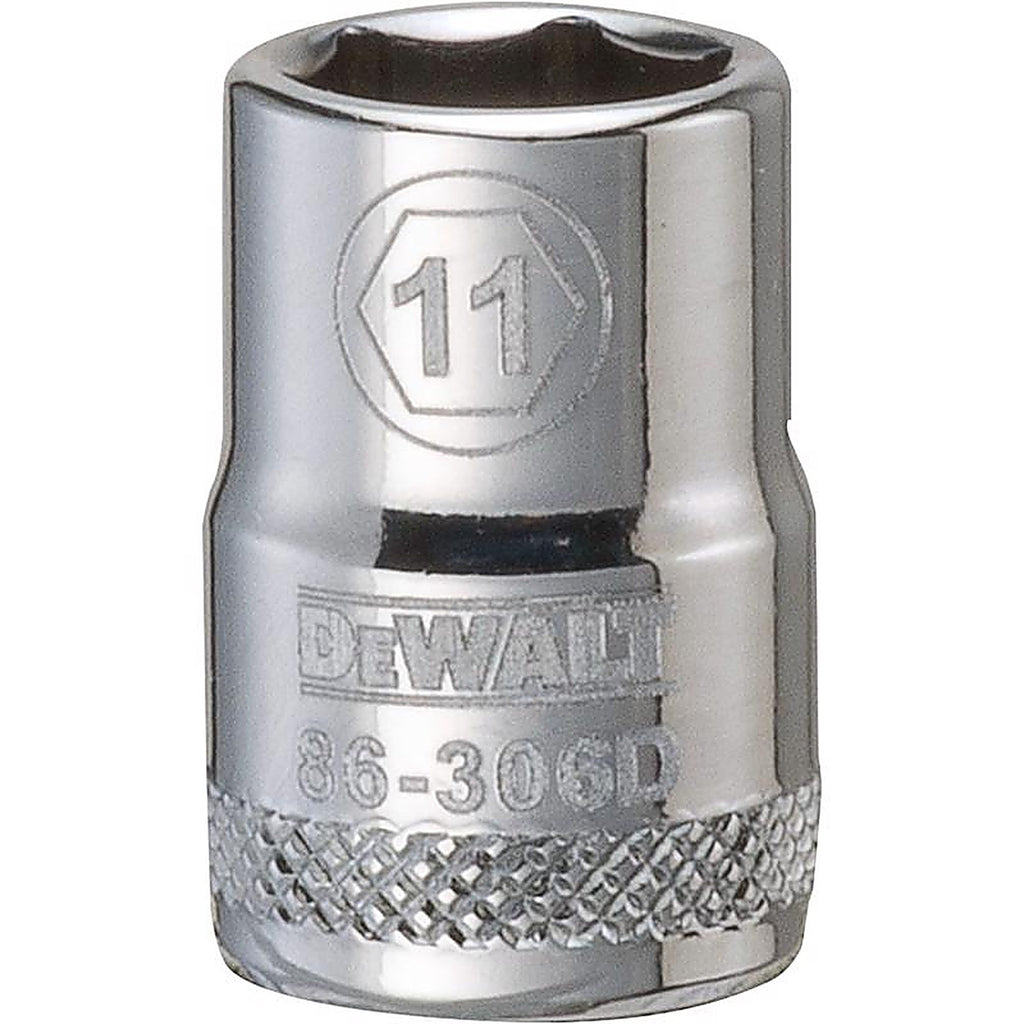 DeWalt - DWMT86306OSP - 11 MM X 3/8 In. Drive Metric 6 Point Socket 1 Piece