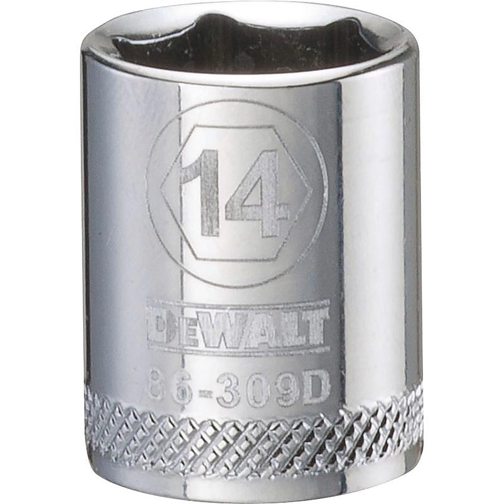 DeWalt - DWMT86309OSP - 14 MM X 3/8 In. Drive Metric 6 Point Socket 1 Piece