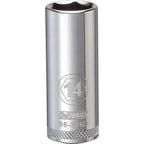 DeWalt - DWMT86326OSP - 14 MM X 3/8 In. Drive Metric 6 Point Deep Socket 1 Piece