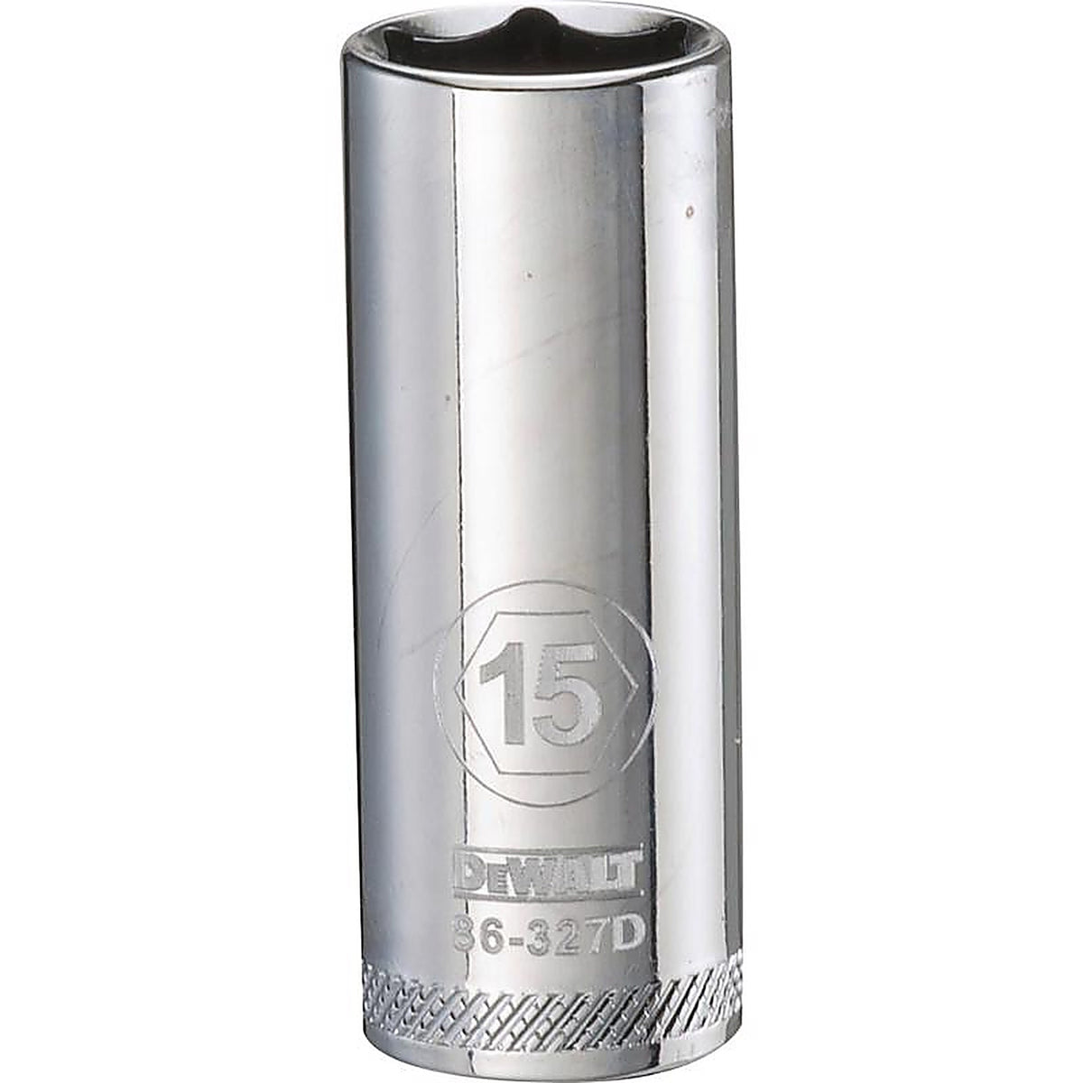 DeWalt - DWMT86327OSP - 15 MM X 3/8 In. Drive Metric 6 Point Deep Socket 1 Piece