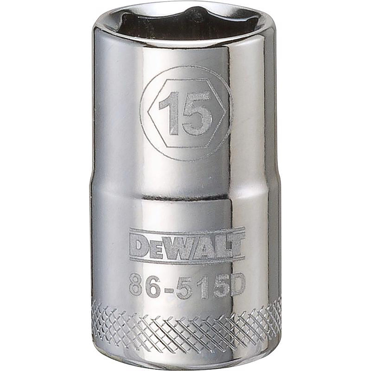 DeWalt - DWMT86515OSP - 15 MM X 1/2 In. Drive Metric 6 Point Socket 1 Piece