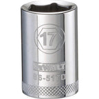 DeWalt - DWMT86517OSP - 17 MM X 1/2 In. Drive Metric 6 Point Socket 1 Piece