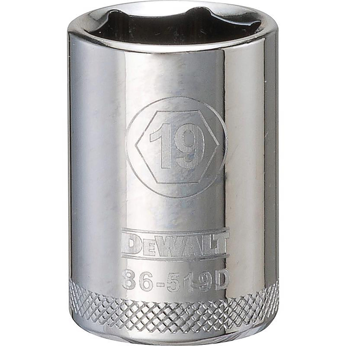 DeWalt - DWMT86519OSP - 19 MM X 1/2 In. Drive Metric 6 Point Socket 1 Piece