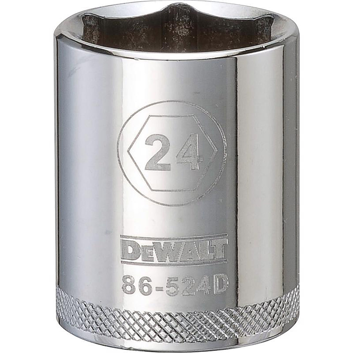 DeWalt - DWMT86524OSP - 24 MM X 1/2 In. Drive Metric 6 Point Socket 1 Piece