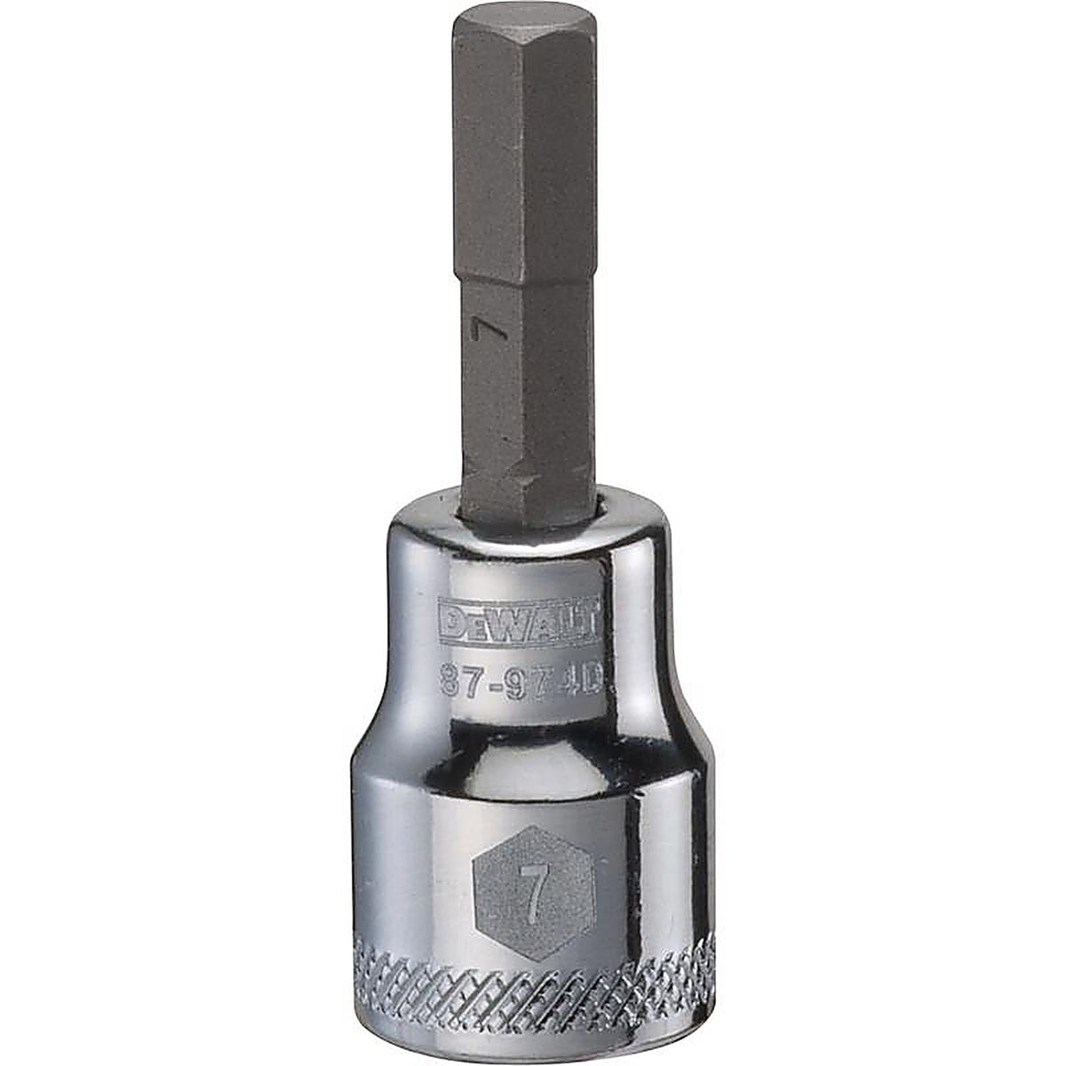 DeWalt - DWMT87974OSP - 7 MM X 3/8 In. Drive Metric HEX Bit Socket 1 Piece