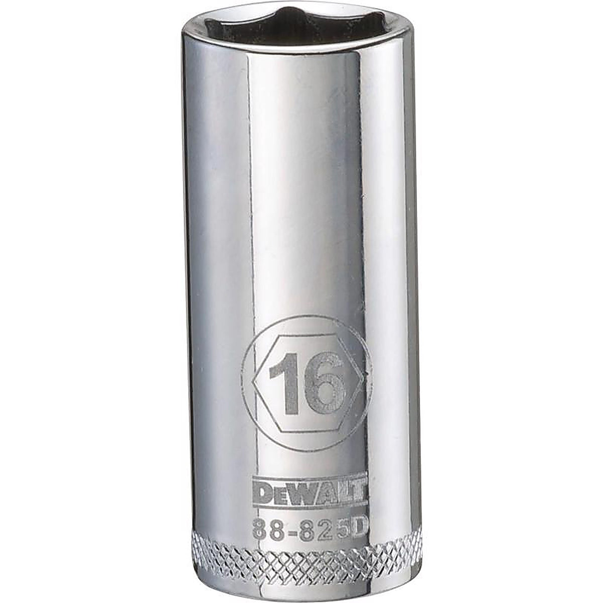 DeWalt - DWMT88825OSP - 16 MM X 3/8 In. Drive Metric 6 Point Deep Socket 1 Piece