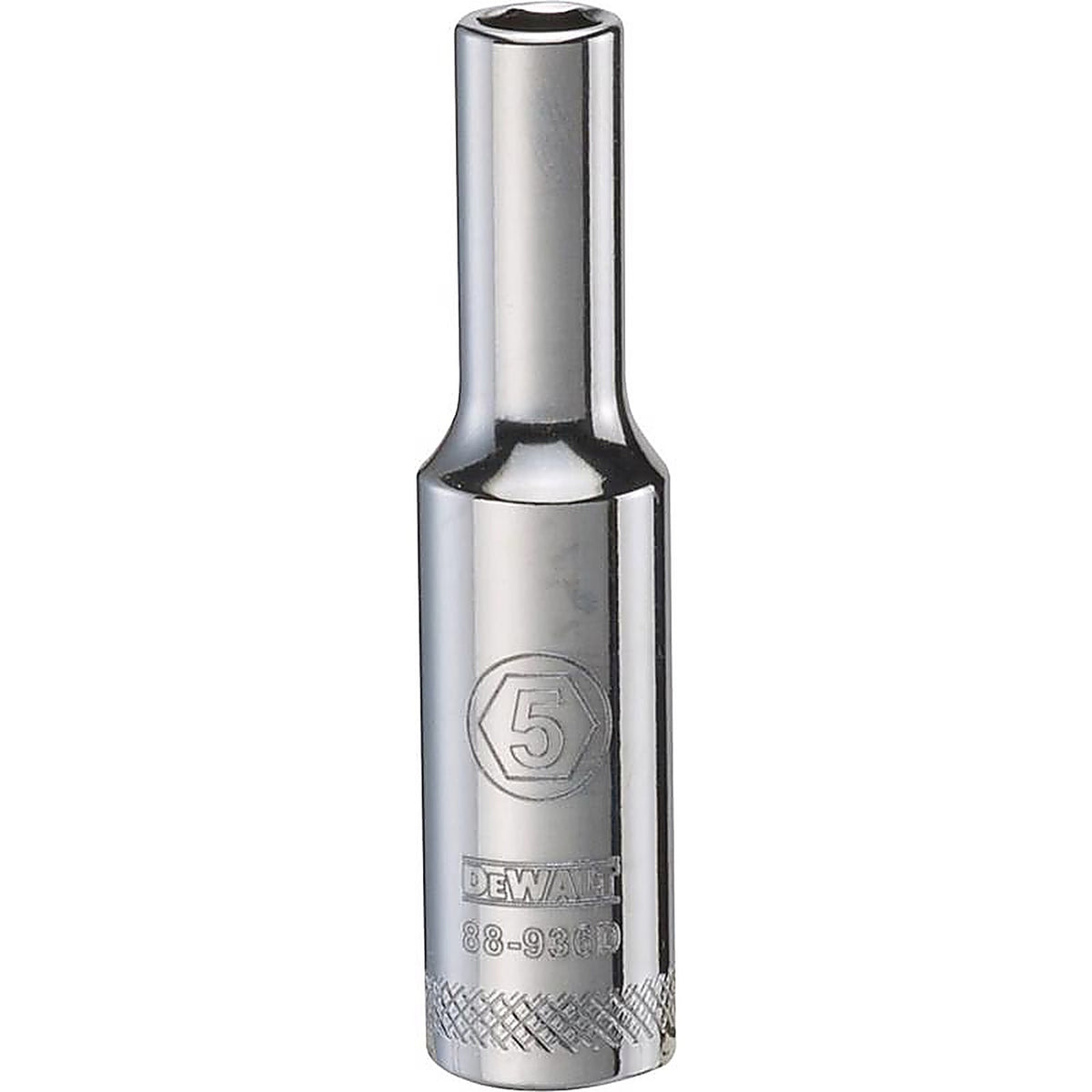 DeWalt - DWMT88936OSP - 5 MM X 1/4 In. Drive Metric 6 Point Deep Socket 1 Piece