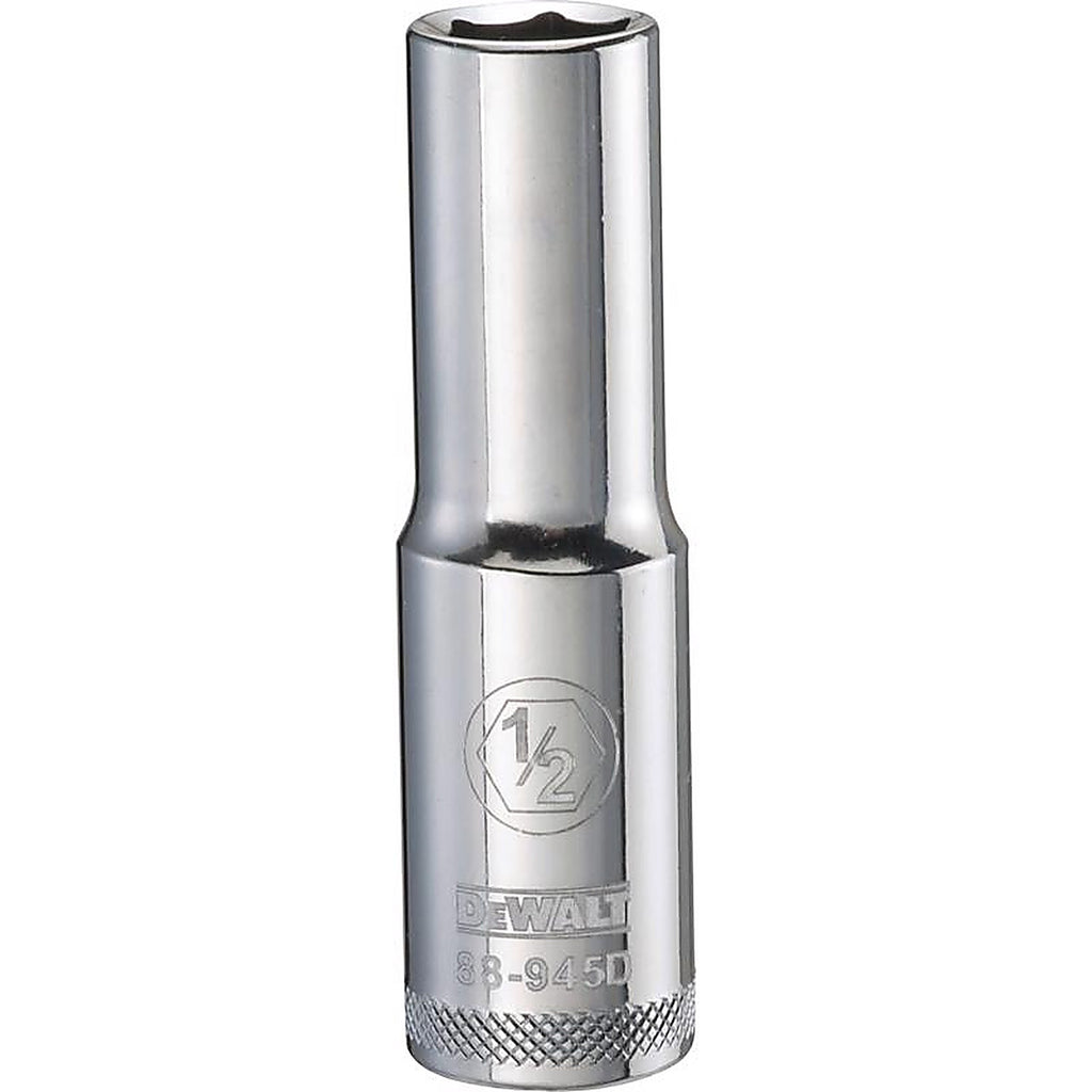 DeWalt - DWMT88945OSP - 1/2 In. X 1/2 In. Drive SAE 6 Point Deep Socket 1 Piece