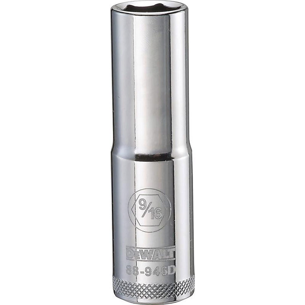 DeWalt - DWMT88946OSP - 9/16 In. X 1/2 In. Drive SAE 6 Point Deep Socket 1 Piece