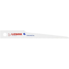 Lenox Tools 20427424T Air Saw Blades, 4in. x 1/2in. x .025in. , 24 TPI, 5 Pack