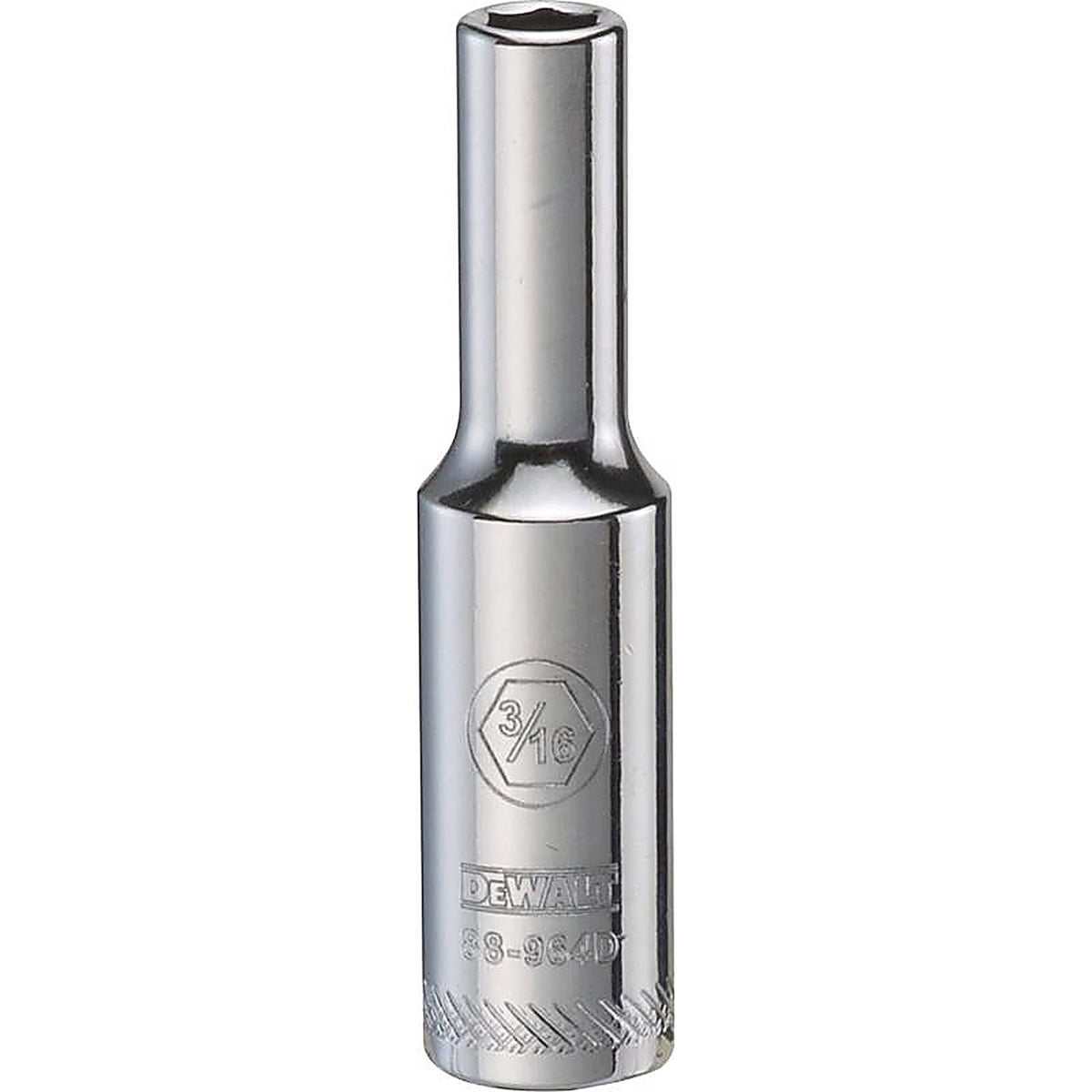 DeWalt - DWMT88964OSP - 3/16 In. X 1/4 In. Drive SAE 6 Point Deep Socket 1 Piece