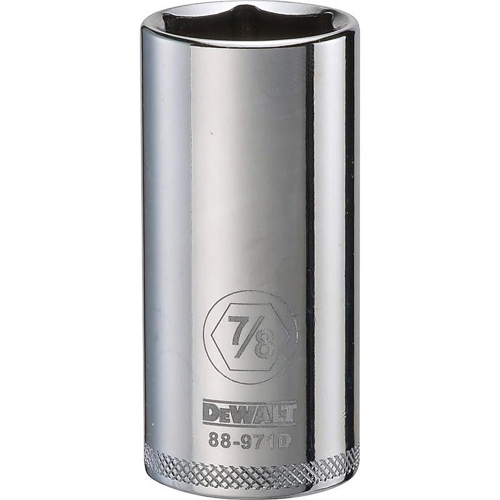 DeWalt - DWMT88971OSP - 7/8 In. X 3/8 In. Drive SAE 6 Point Deep Socket 1 Piece