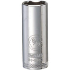 DeWalt - DWMT88988OSP - 9/16 In. X 3/8 In. Drive SAE 6 Point Deep Socket 1 Piece