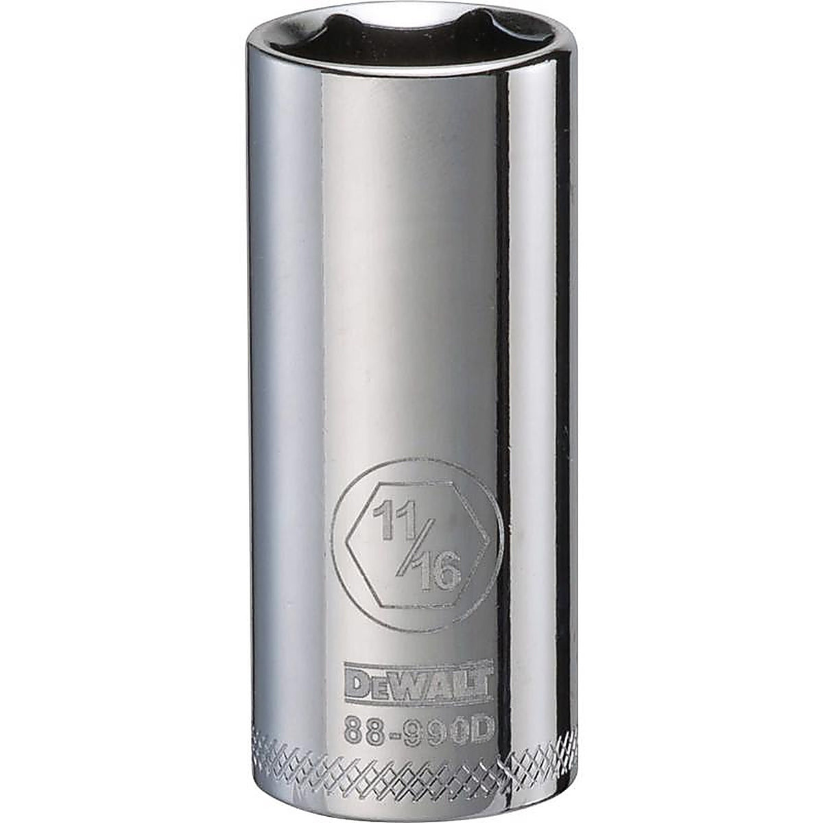 DeWalt - DWMT88990OSP - 11/16 In. X 3/8 In. Drive SAE 6 Point Deep Socket 1 Piece