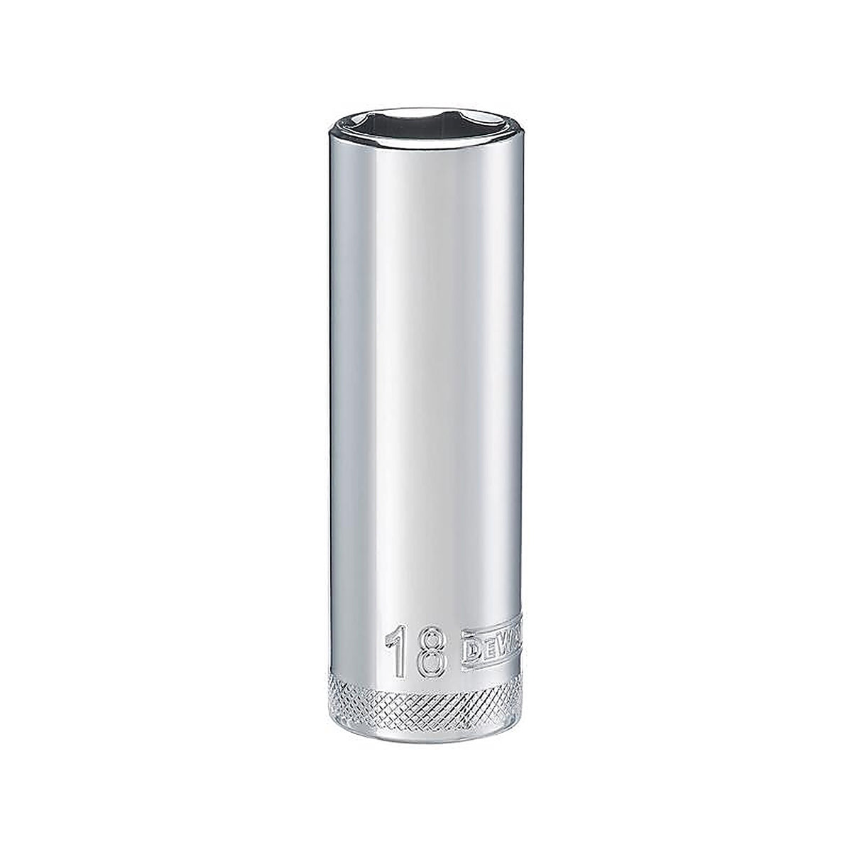 DeWalt - DWMT93533OSP - 18 MM X 1/2 In. Drive Metric 6 Point Deep Socket 1 Piece