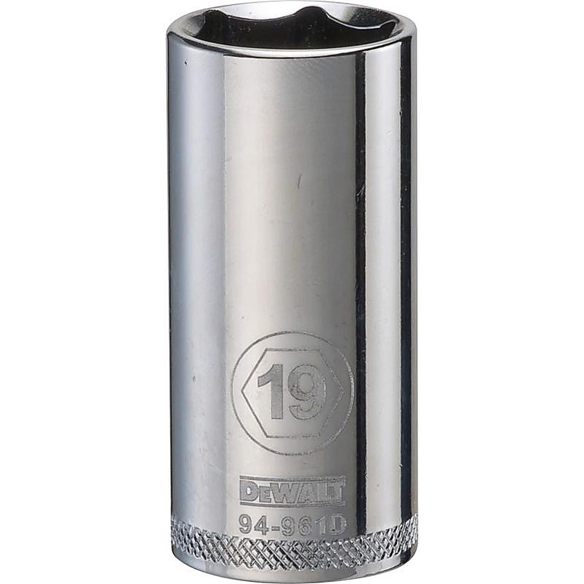 DeWalt - DWMT94961OSP - 19 MM X 3/8 In. Drive Metric 6 Point Deep Socket 1 Piece