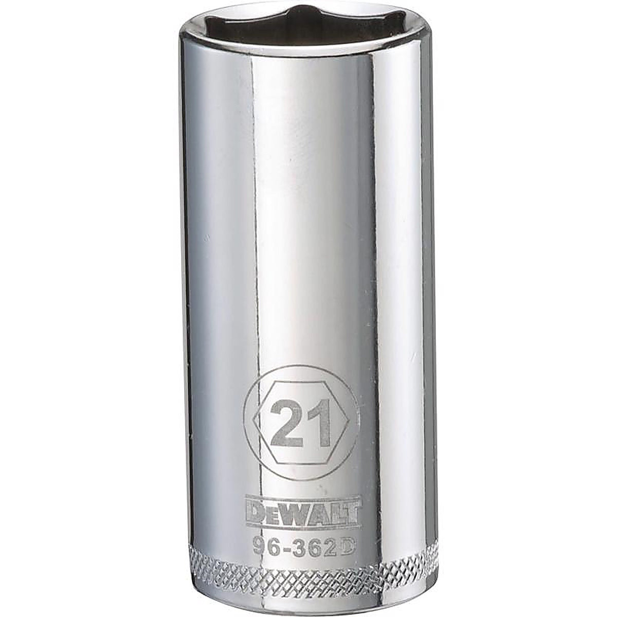 DeWalt - DWMT96362OSP - 21 MM X 3/8 In. Drive Metric 6 Point Deep Socket 1 Piece