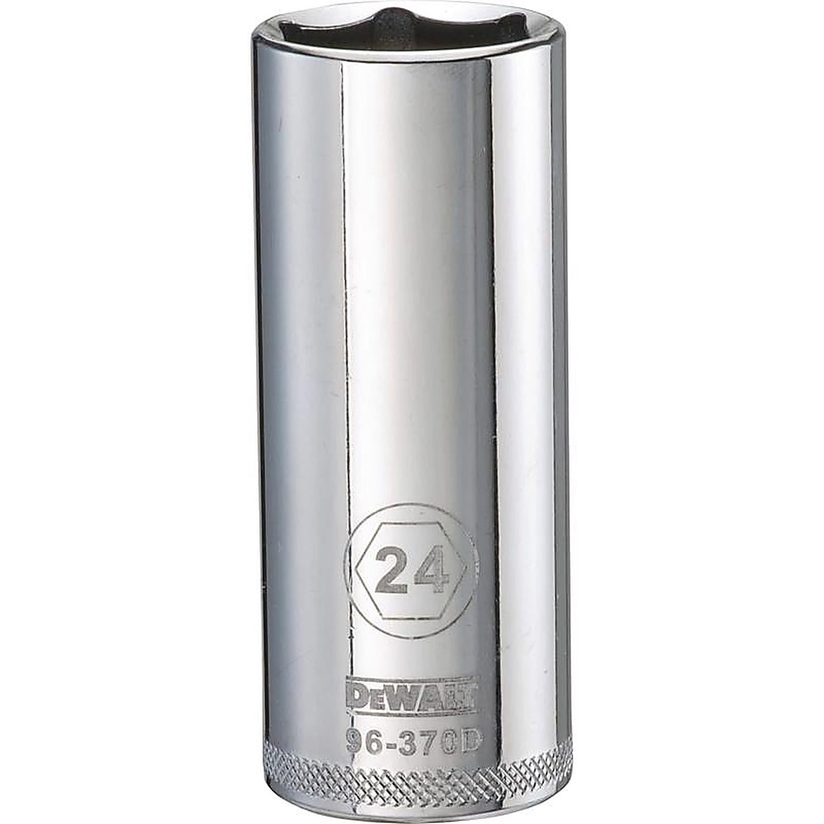 DeWalt - DWMT96370OSP - 24 MM X 1/2 In. Drive Metric 6 Point Deep Socket 1 Piece