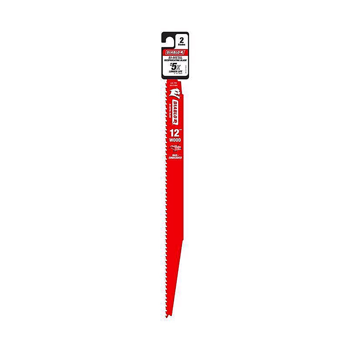 Diablo - DS1212BW - 12 In. Bi-Metal Reciprocating Saw Blade 4/6 TPI 1 Pack