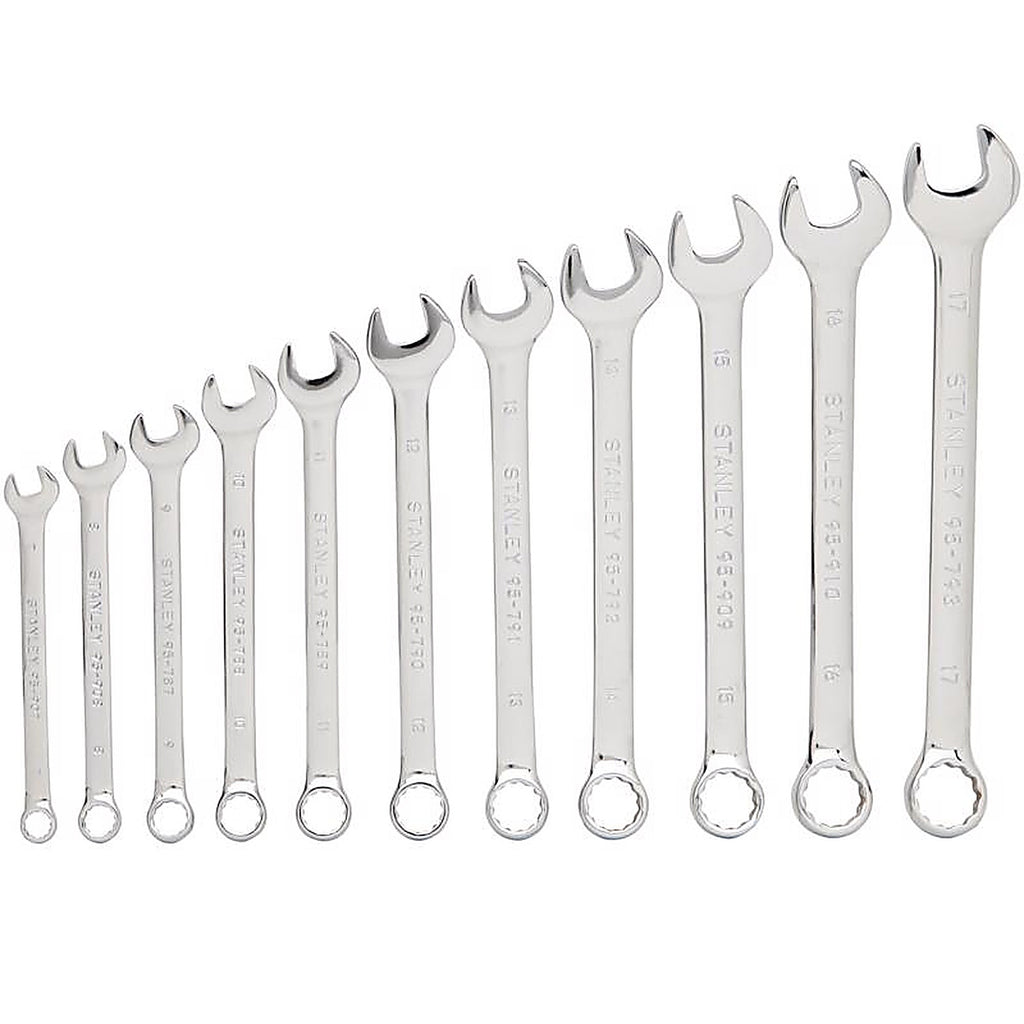 Stanley - 94-386W - Metric Combination Wrench Set 11 Piece