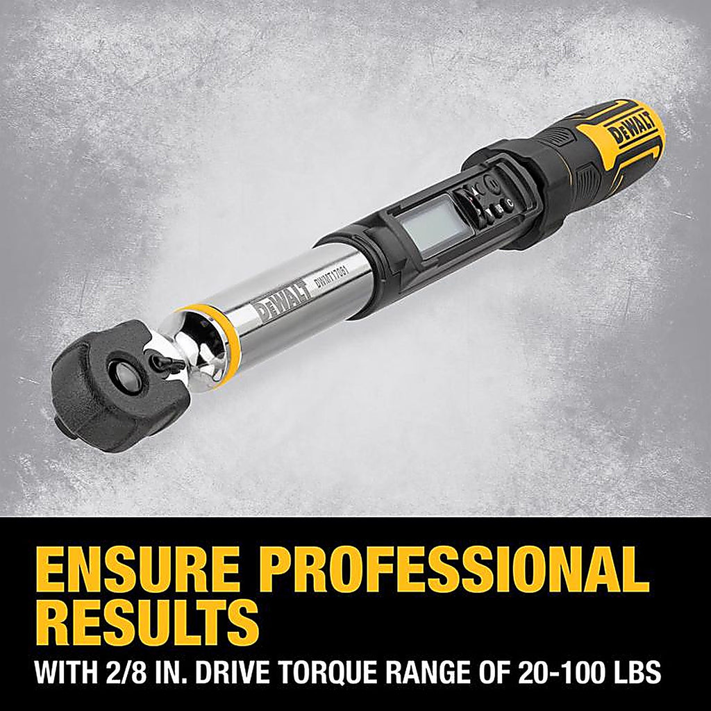 DeWalt - DWMT17061 - Drive Digital Torque Wrench 3/8 In. L 1 Piece