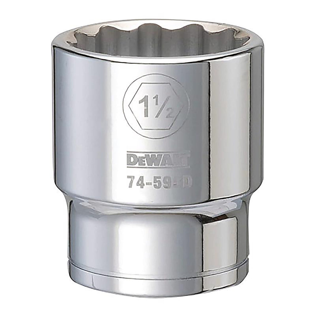 DeWalt - DWMT74595OSP - 1-1/2 In. X 3/4 In. Drive SAE 12 Point Socket 1 Piece
