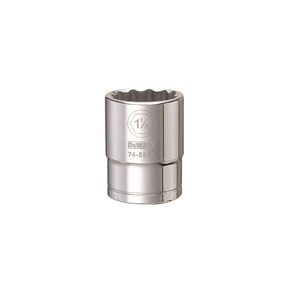 DeWalt - DWMT74596OSP - 1-1/8 In. X 3/4 In. Drive SAE 12 Point Socket 1 Piece