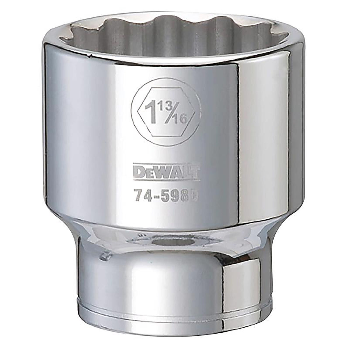 DeWalt - DWMT74598OSP - 1-13/16 In. X 3/4 In. Drive SAE 12 Point Socket 1 Piece