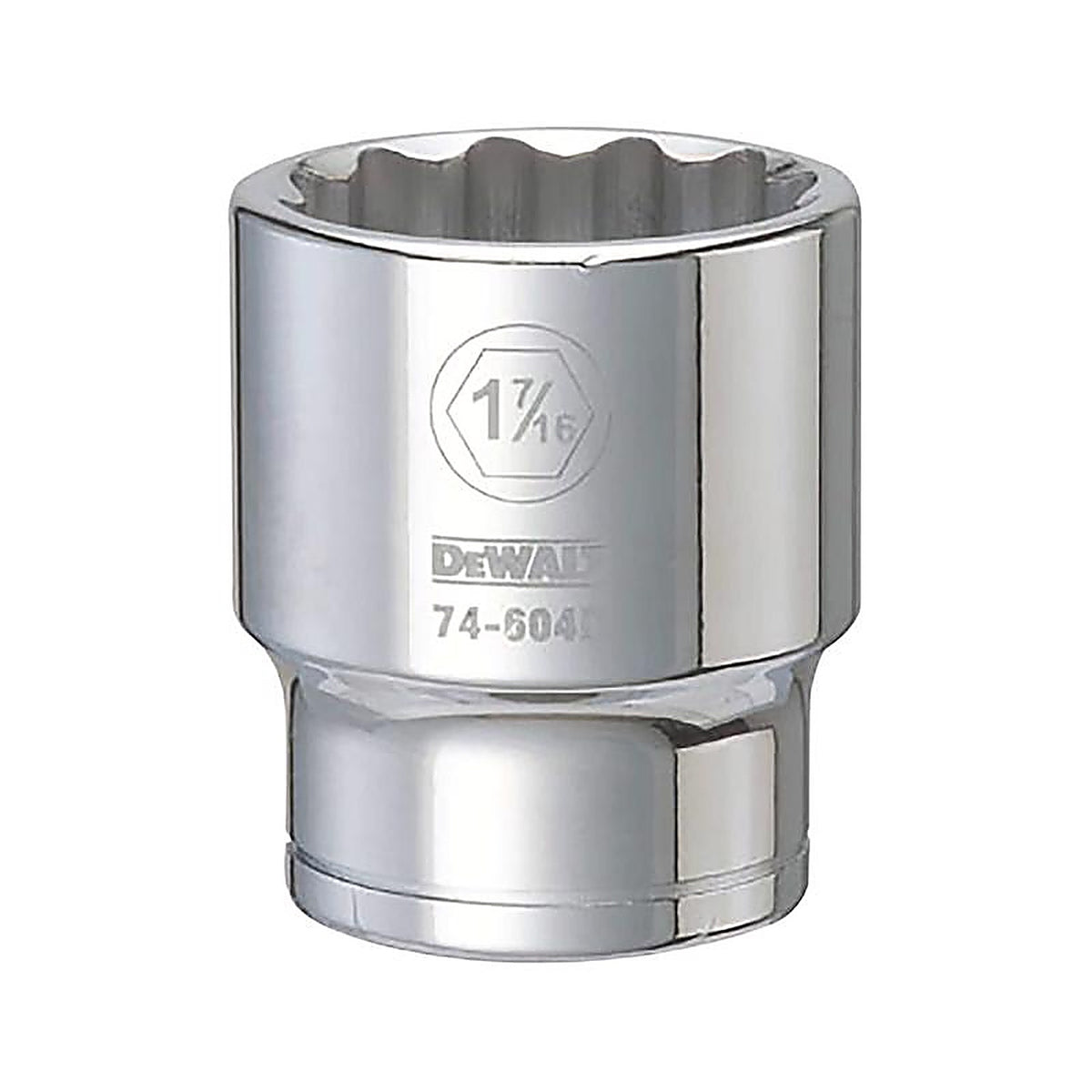 DeWalt - DWMT74604OSP - 1-7/16 In. X 3/4 In. Drive SAE 12 Point Socket 1 Piece