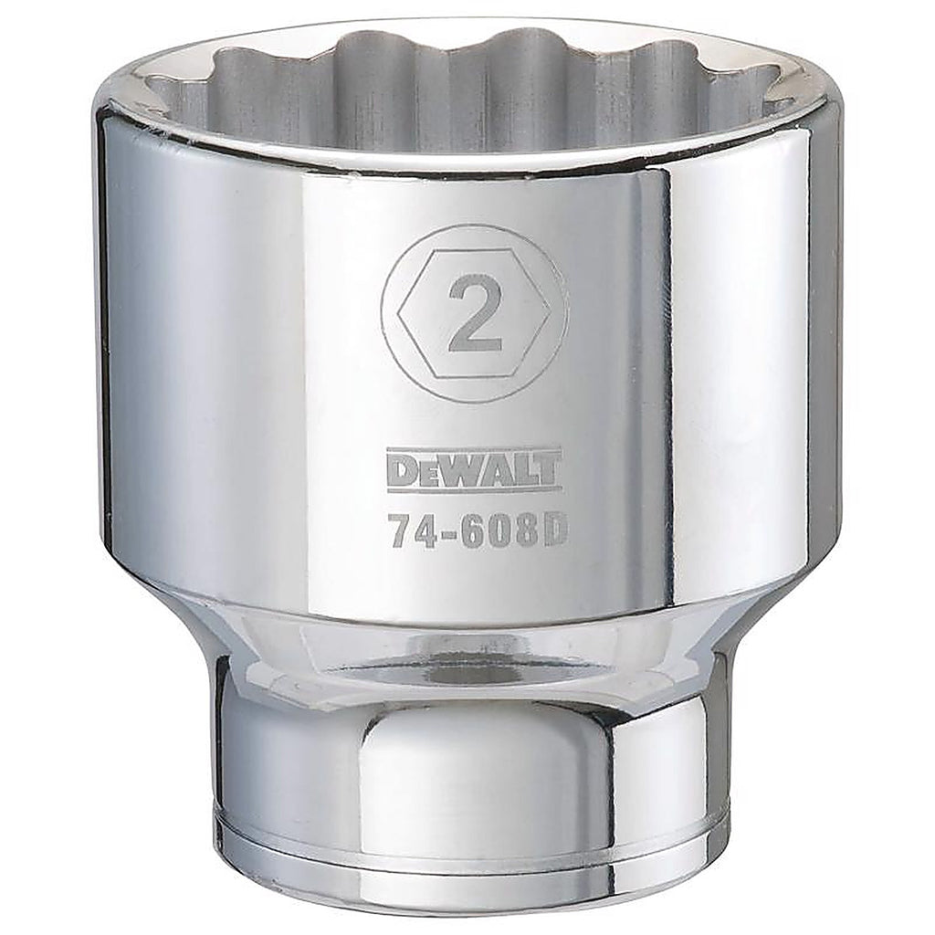 DeWalt - DWMT74608OSP - 2 In. X 3/4 In. Drive SAE 12 Point Socket 1 Piece