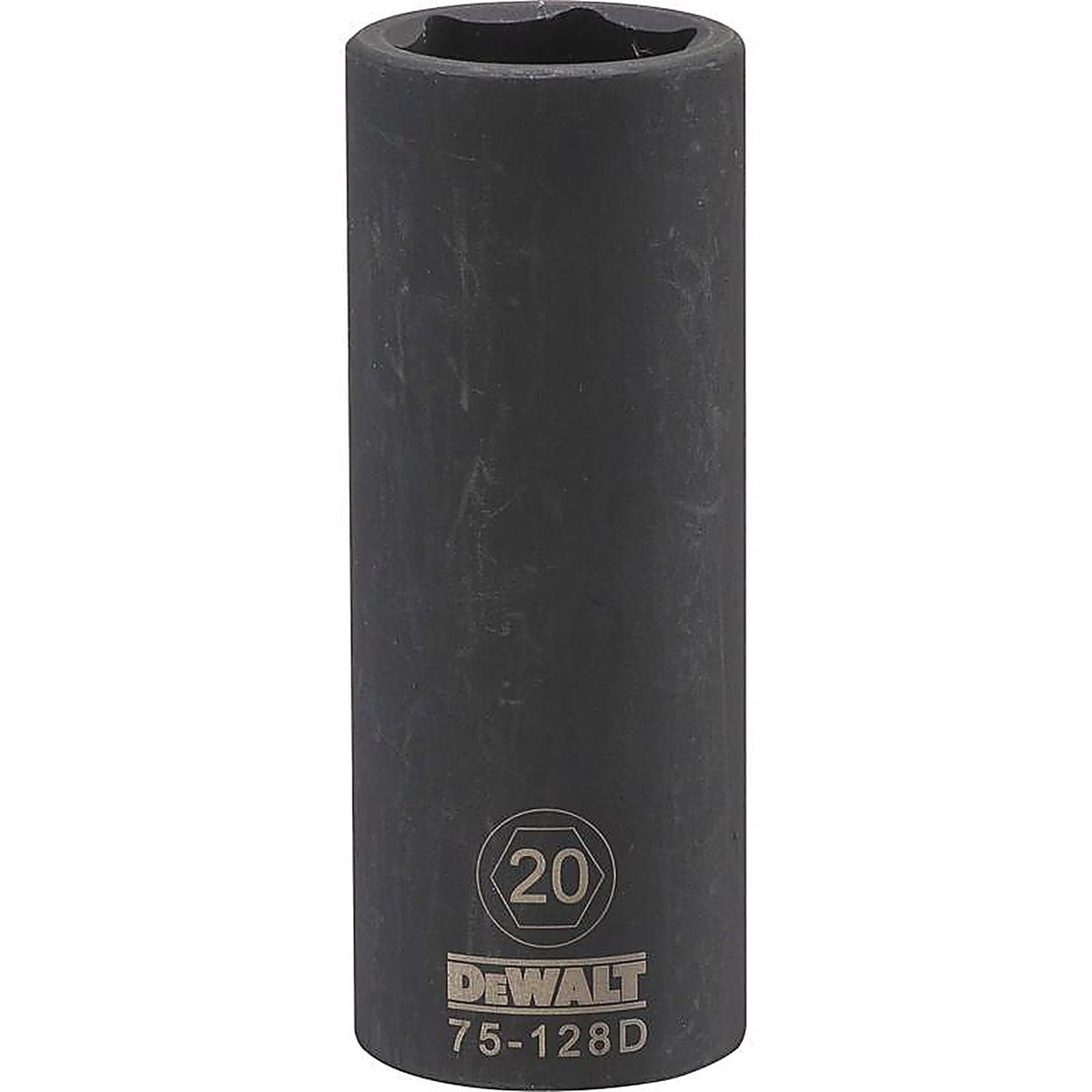 DeWalt - DWMT75128OSP - 20 MM X 1/2 In. Drive Metric 6 Point Deep Impact Socket 1 Piece