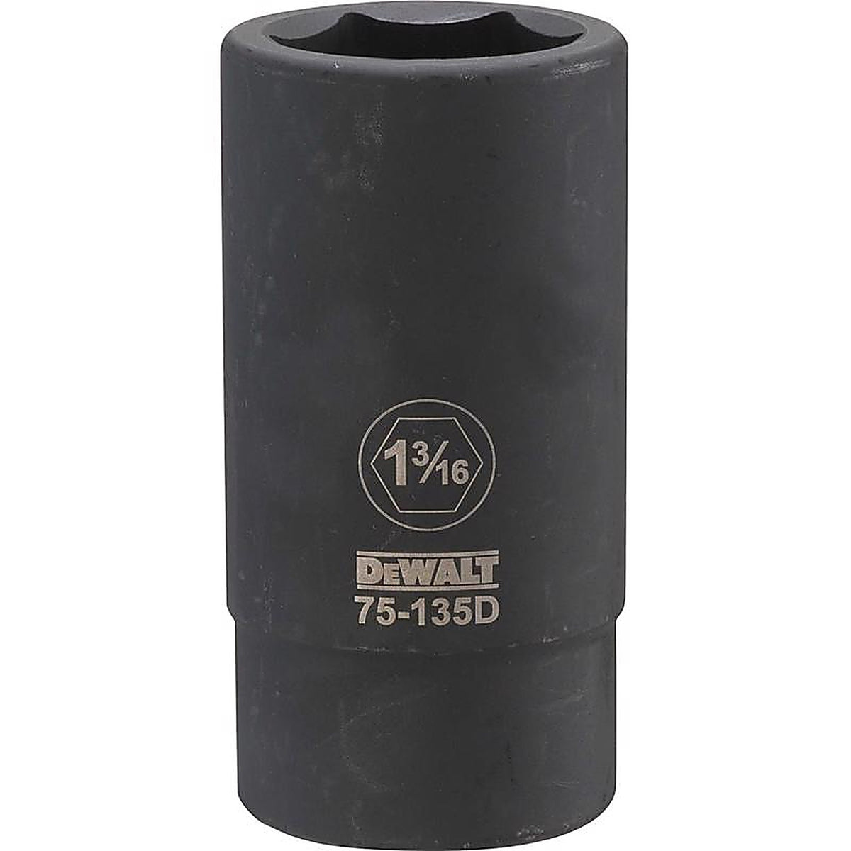 DeWalt - DWMT75135OSP - 1-3/16 In. X 3/4 In. Drive SAE 6 Point Deep Impact Socket 1 Piece