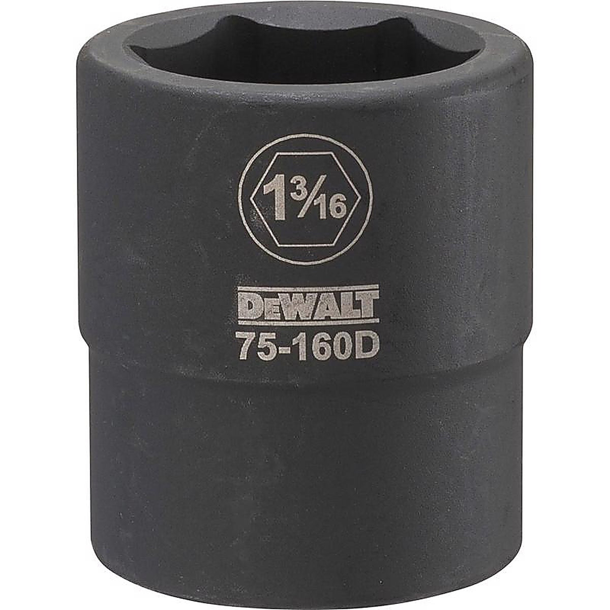 DeWalt - DWMT75160OSP - 1-3/16 In. X 3/4 In. Drive SAE 6 Point Impact Socket 1 Piece