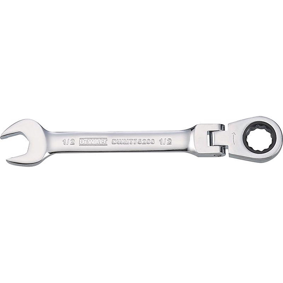 DeWalt - DWMT75200OSP - 1/2 In. X 1/2 In. 12 Point SAE Flex Head Combination Wrench 6.06 In. L 1 Piece