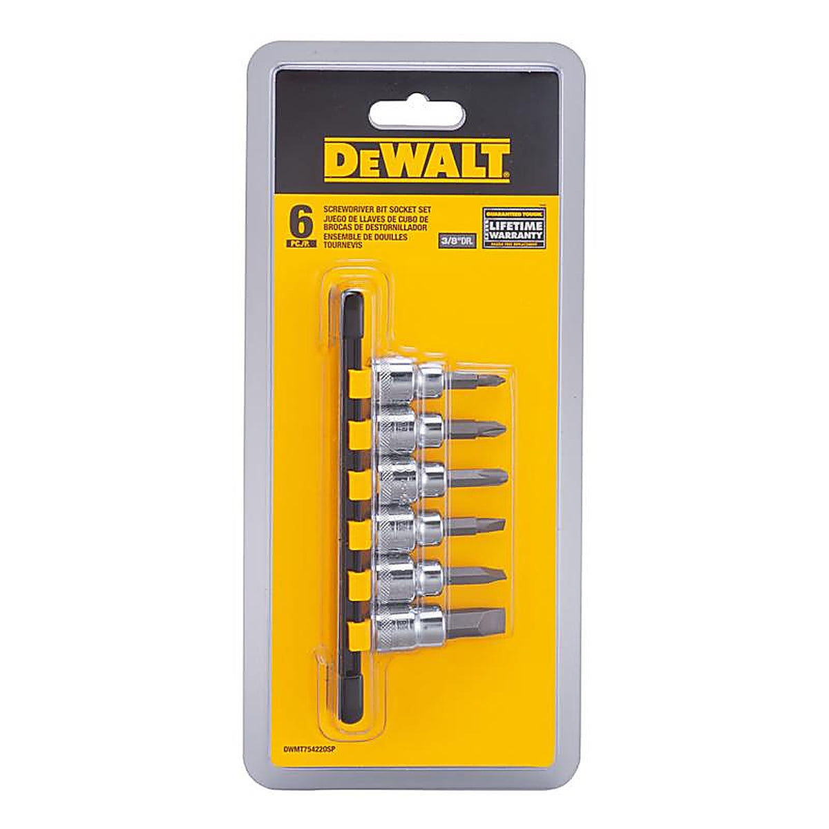 DeWalt - DWMT75422OSP - 3/8 In. Drive Metric Screwdriver Bit Socket Set 6 Piece