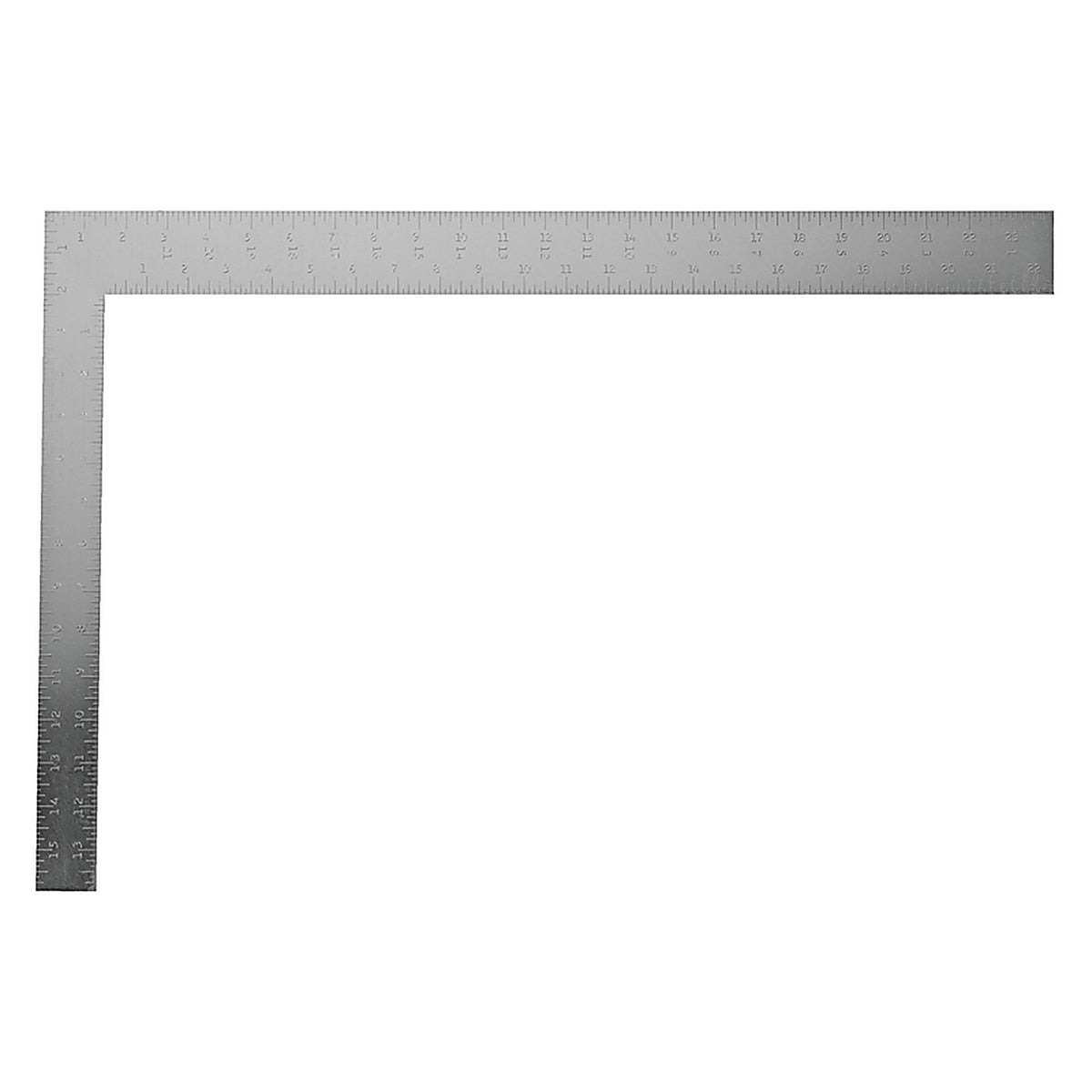Stanley 45-500 24 in. L x 16 in. H Steel English Carpenter Square Gray