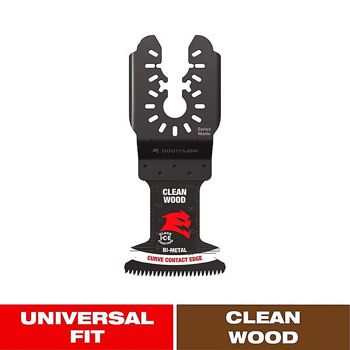 Diablo - DOU175JBW - Demo Demon 1-3/4 In. W Bi-Metal Universal Oscillating Blade Clean Wood 1 Pack