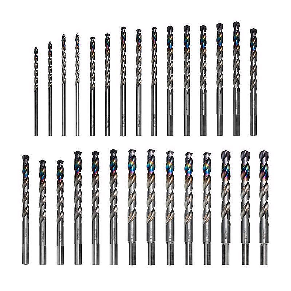 Diablo - DMD-S29 - Metal Demon Stainless Steel Drill Bit Set 3-Flat Shank 1 Pack