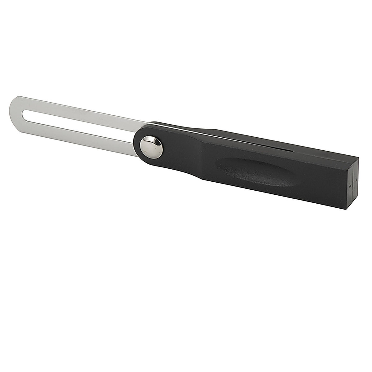 Stanley 46-825 8 in. L x 5 in. H Stainless Steel Bevel Black