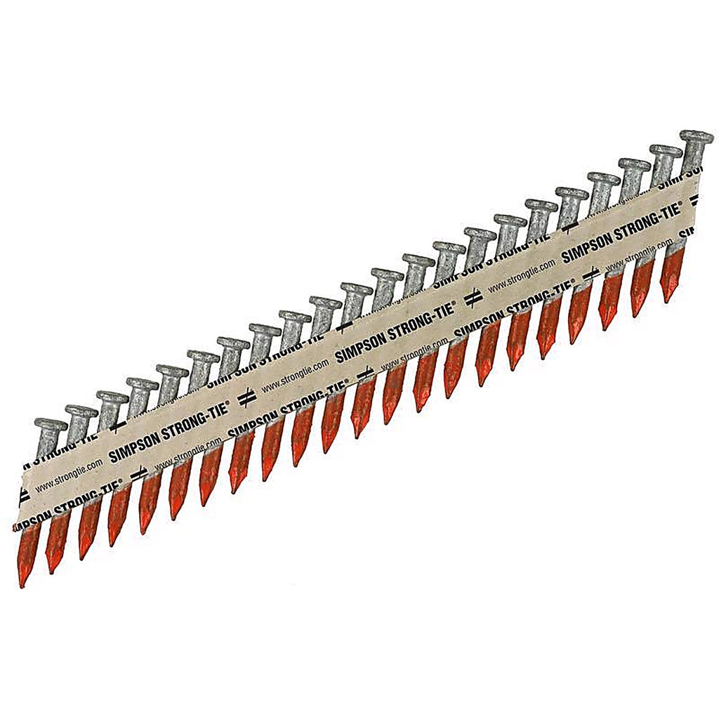 Simpson Strong-Tie - N10DHDGPT500 - Strong-Drive 2-1/2 In. L X 9 Ga. Paper Strip Hot-Dip Galvanized Metal Connector N