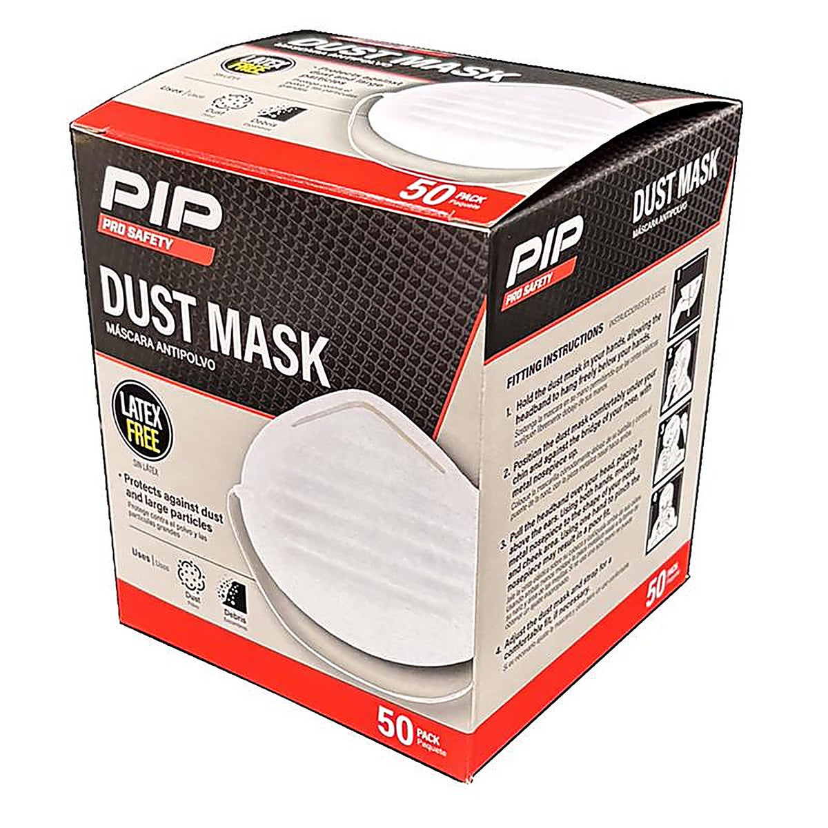 Pip Pro - PRO42310-50 - Dust Protection Dust Mask White 50 Pack