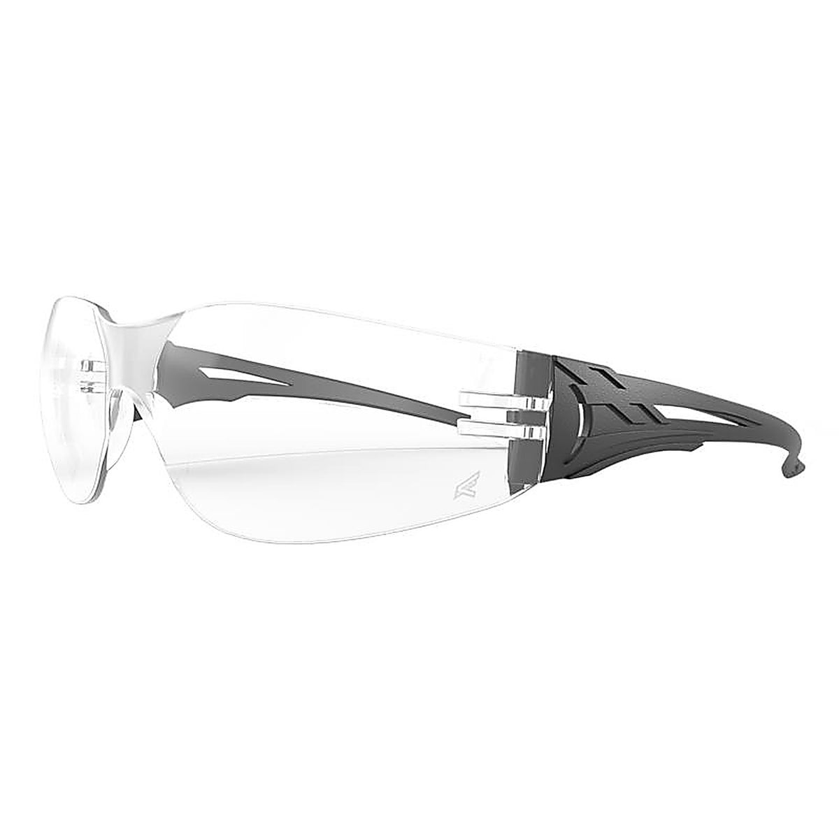 Edge Eyewear - CV111 - Anti-Fog Viso Safety Glasses Clear Lens Black Frame
