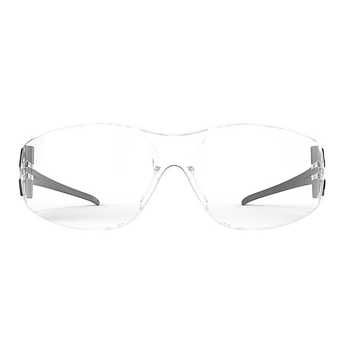 Edge Eyewear - CV111 - Anti-Fog Viso Safety Glasses Clear Lens Black Frame