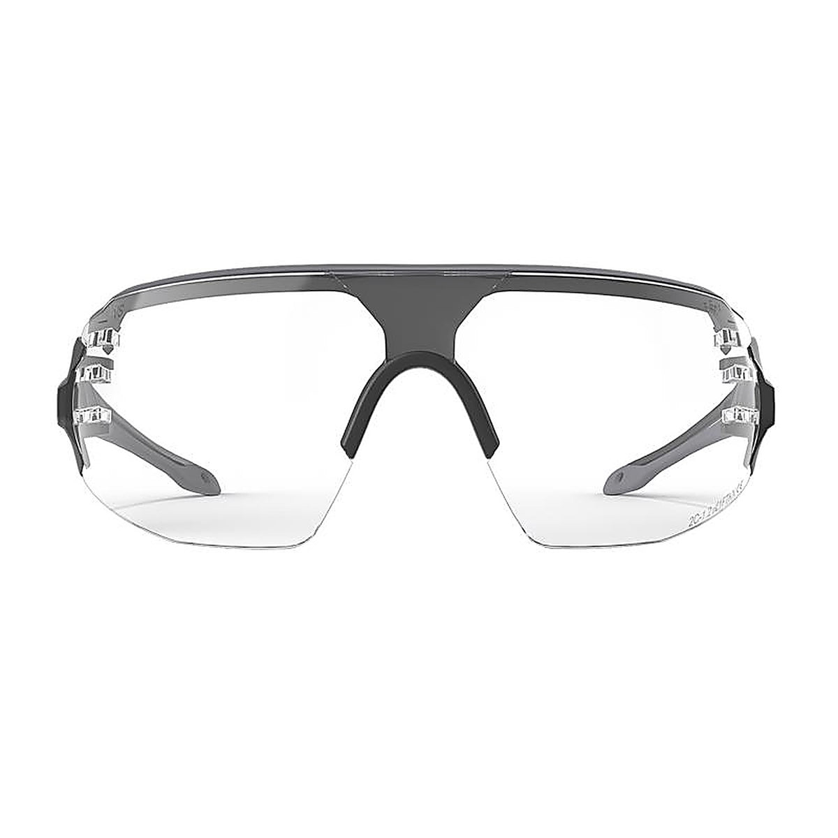 Edge Eyewear - TV121VS - Anti-Fog Taven Safety Glasses Clear Lens Black Frame
