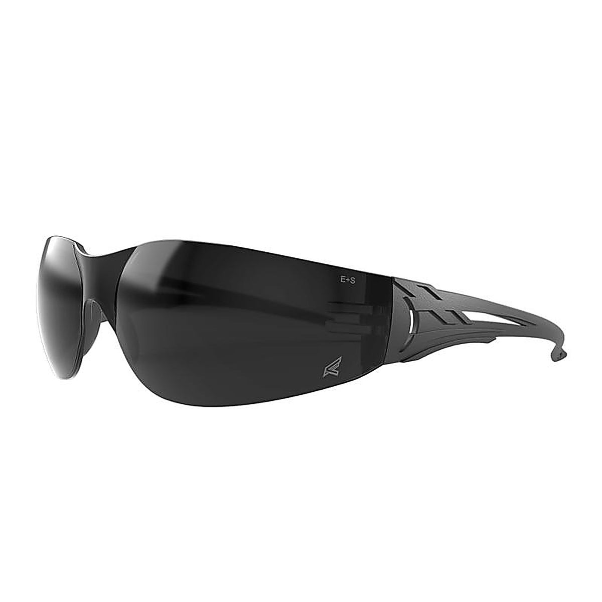 Edge Eyewear - CV116 - Anti-Fog Viso Safety Glasses Smoke Lens Black Frame