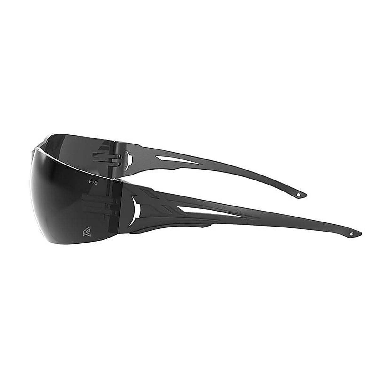 Edge Eyewear - CV116 - Anti-Fog Viso Safety Glasses Smoke Lens Black Frame
