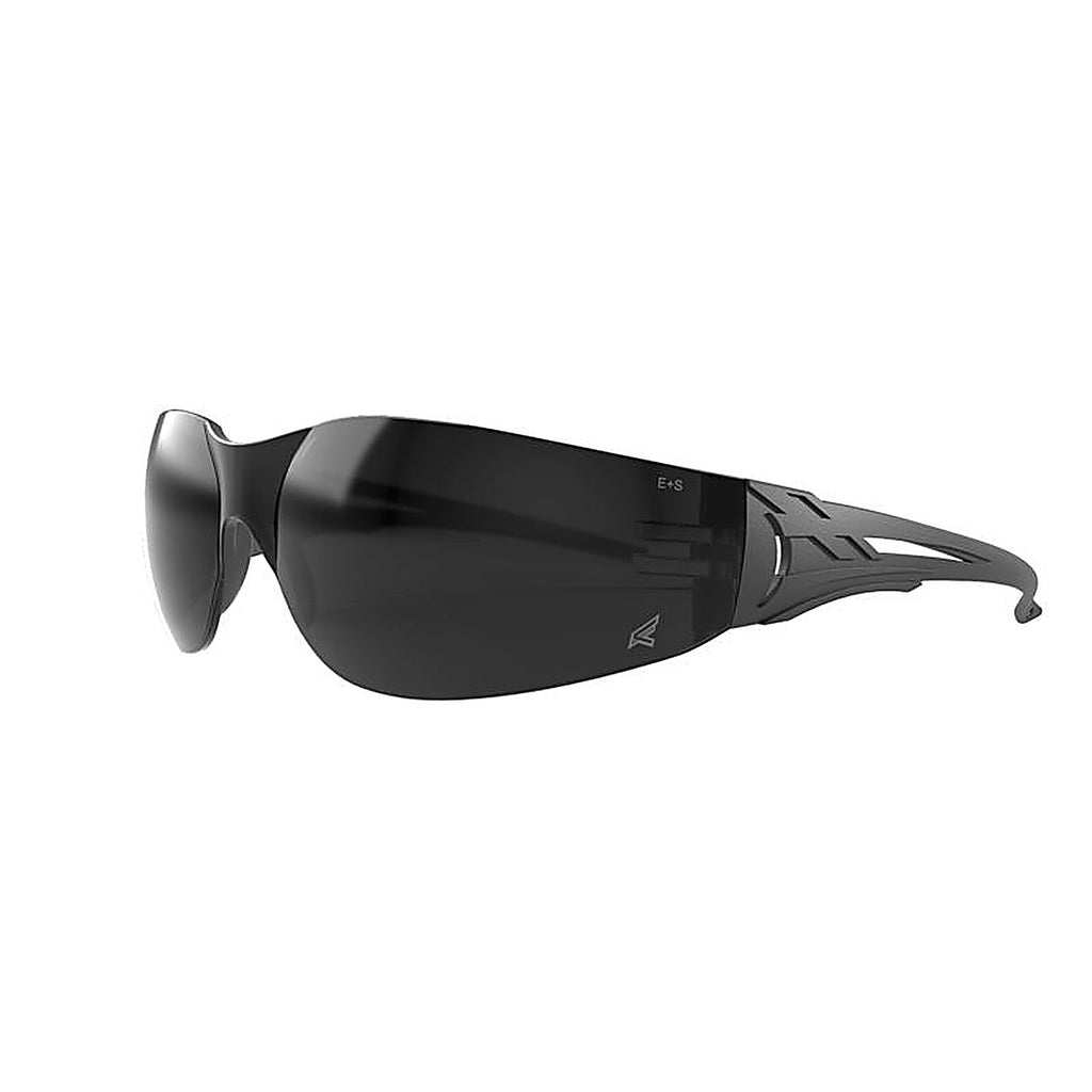 Edge Eyewear - CV116 - Anti-Fog Viso Safety Glasses Smoke Lens Black Frame